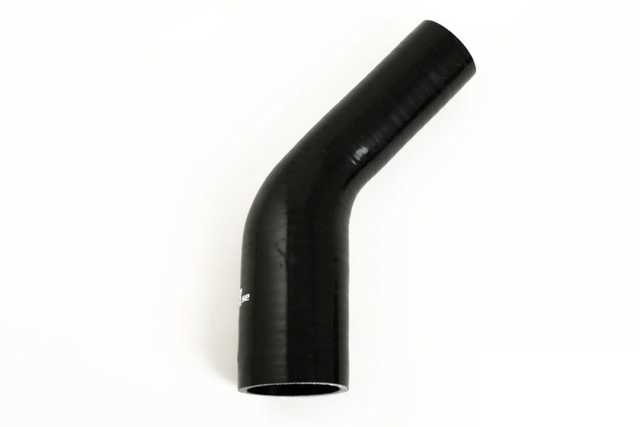 Silicone hose Black 45 Degree 1,375 - 1,625'' (35-41mm)