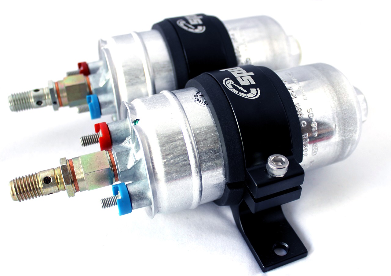 SPD double fuel pump mount 60mm black