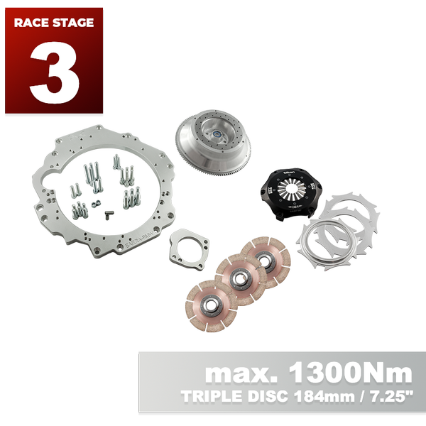 PMC RACE STAGE 3 Ford Barra - BMW M57N HGD JGA HGA - 184mm / 7.25"