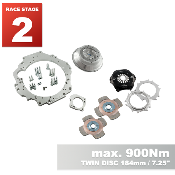 PMC RACE STAGE 2 Ford Barra - BMW M57N HGD JGA HGA - 184mm / 7.25"
