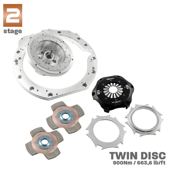 PMC RACE STAGE 2 Mercedes-Benz M113 - BMW M57N HGU HGK / N54 - 184mm / 7.25"