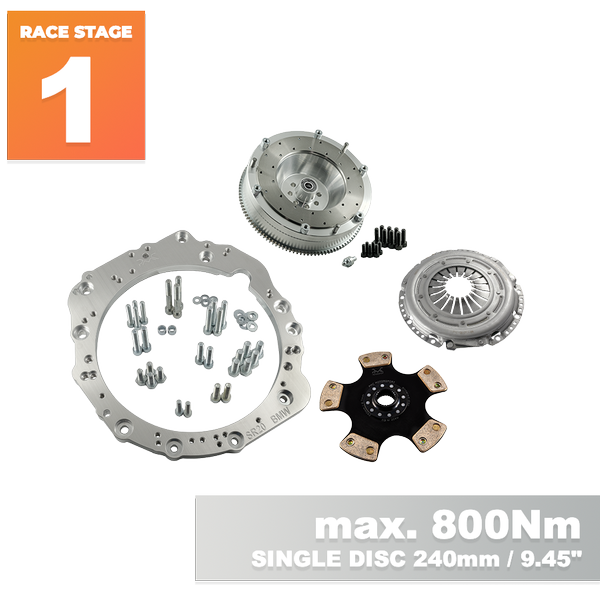 PMC RACE STAGE 1 Nissan SR - BMW M57N HGD JGA - 240mm / 9.45"