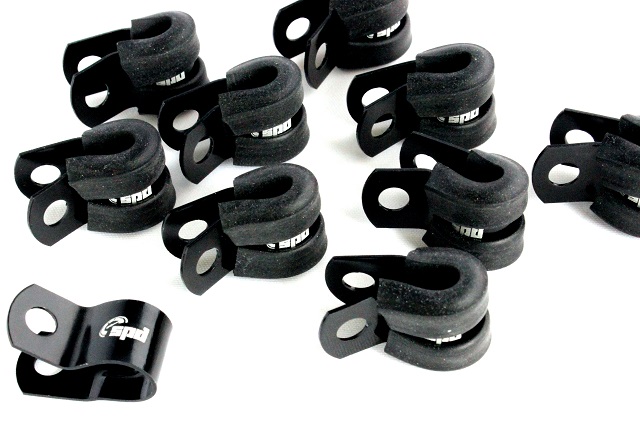 SPD Rubber clamp Black