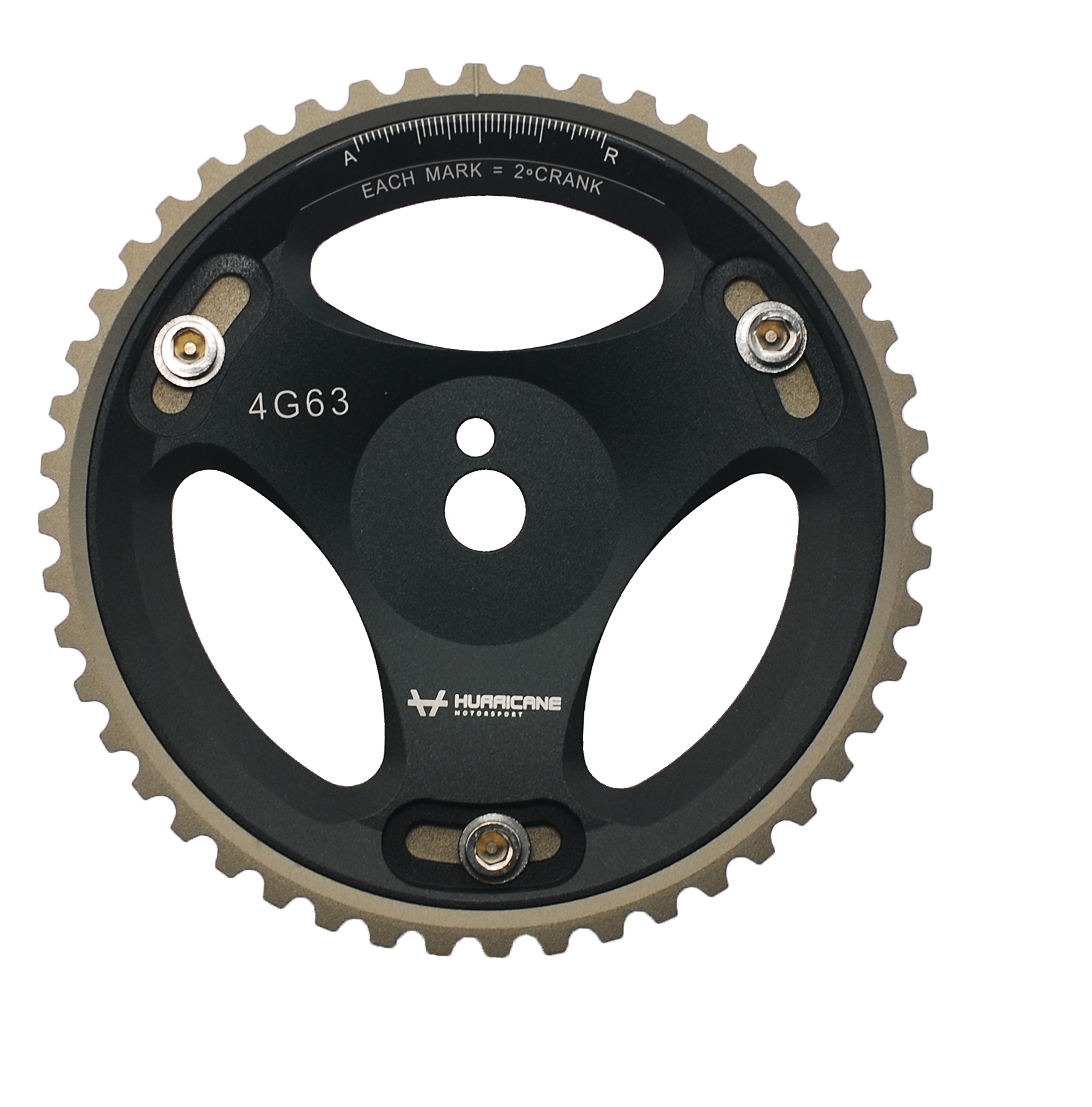 Hurricane adjustable Cam Pulley Mitsubishi EVO 4G63