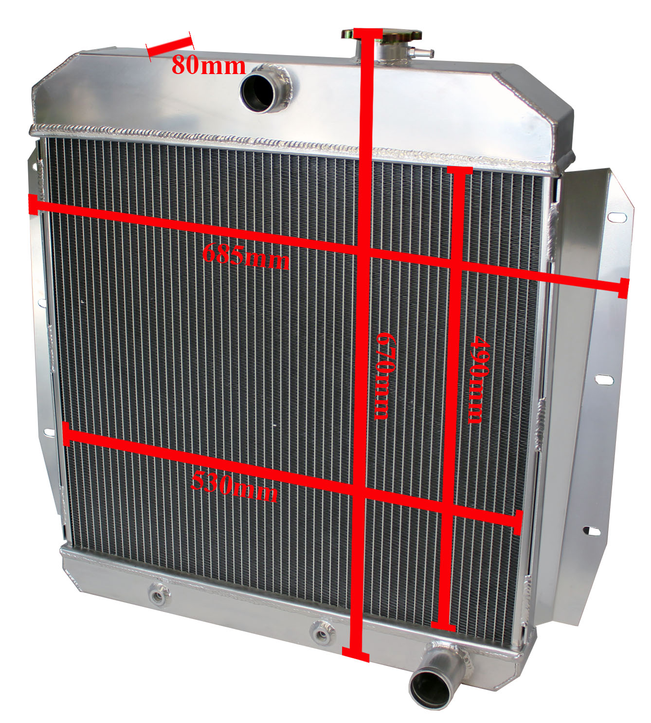 Radiator Chevrolet Truck 55-59