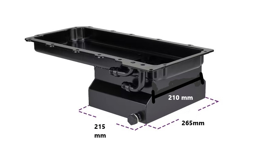 Oil pan LS (90 Degree AN)