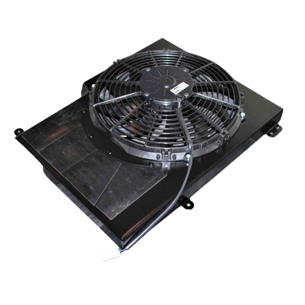 Radiator cover for Audi s2/rs2 with Spal fan