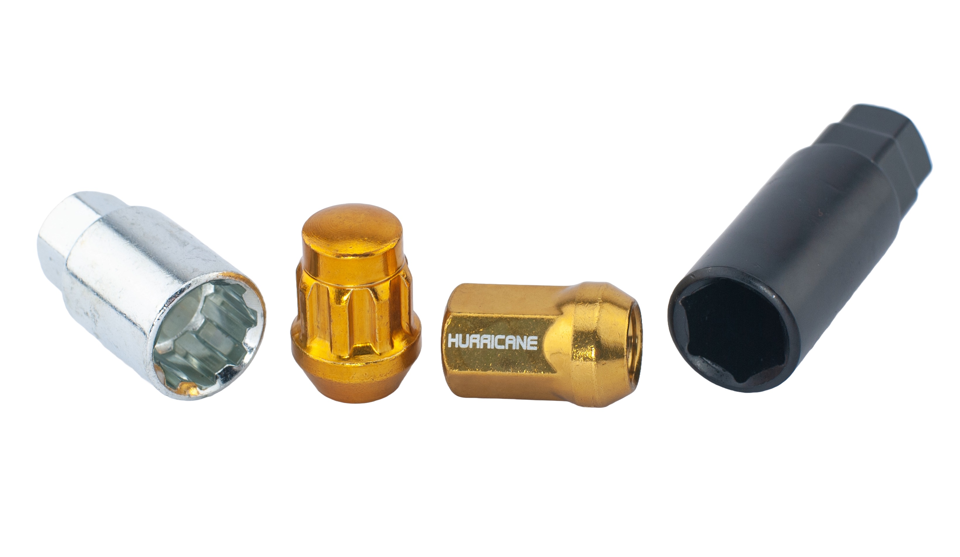 Wheel Nut Gold M12x1,25 (32mm)