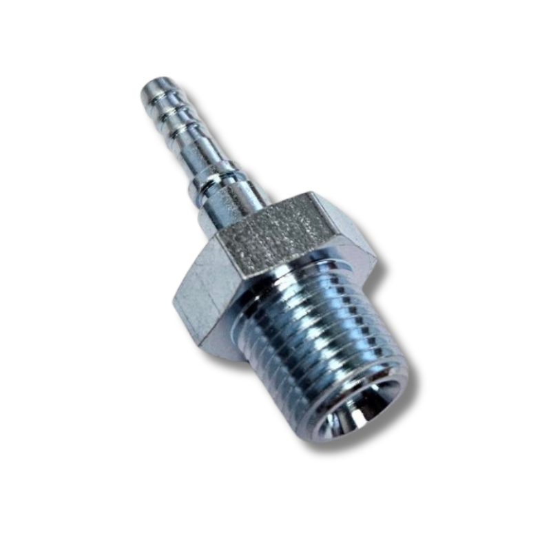 Brake fitting male 1/8 NPT (no swivel)