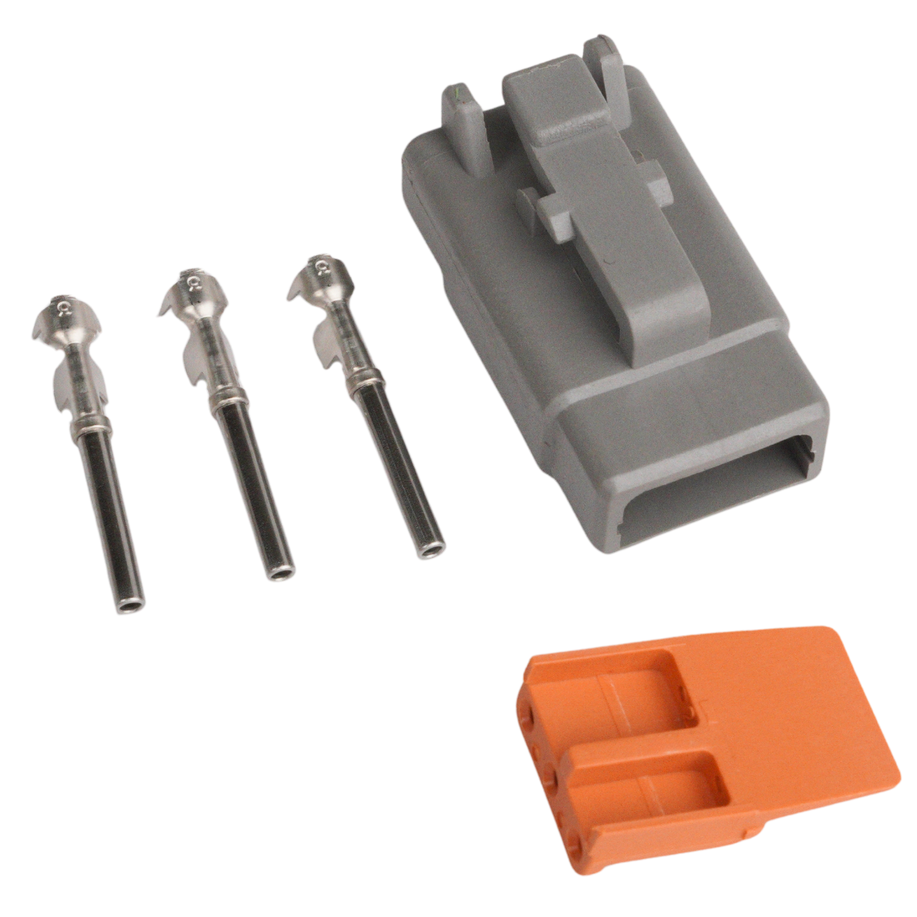 Connector 3-pin DTM series male