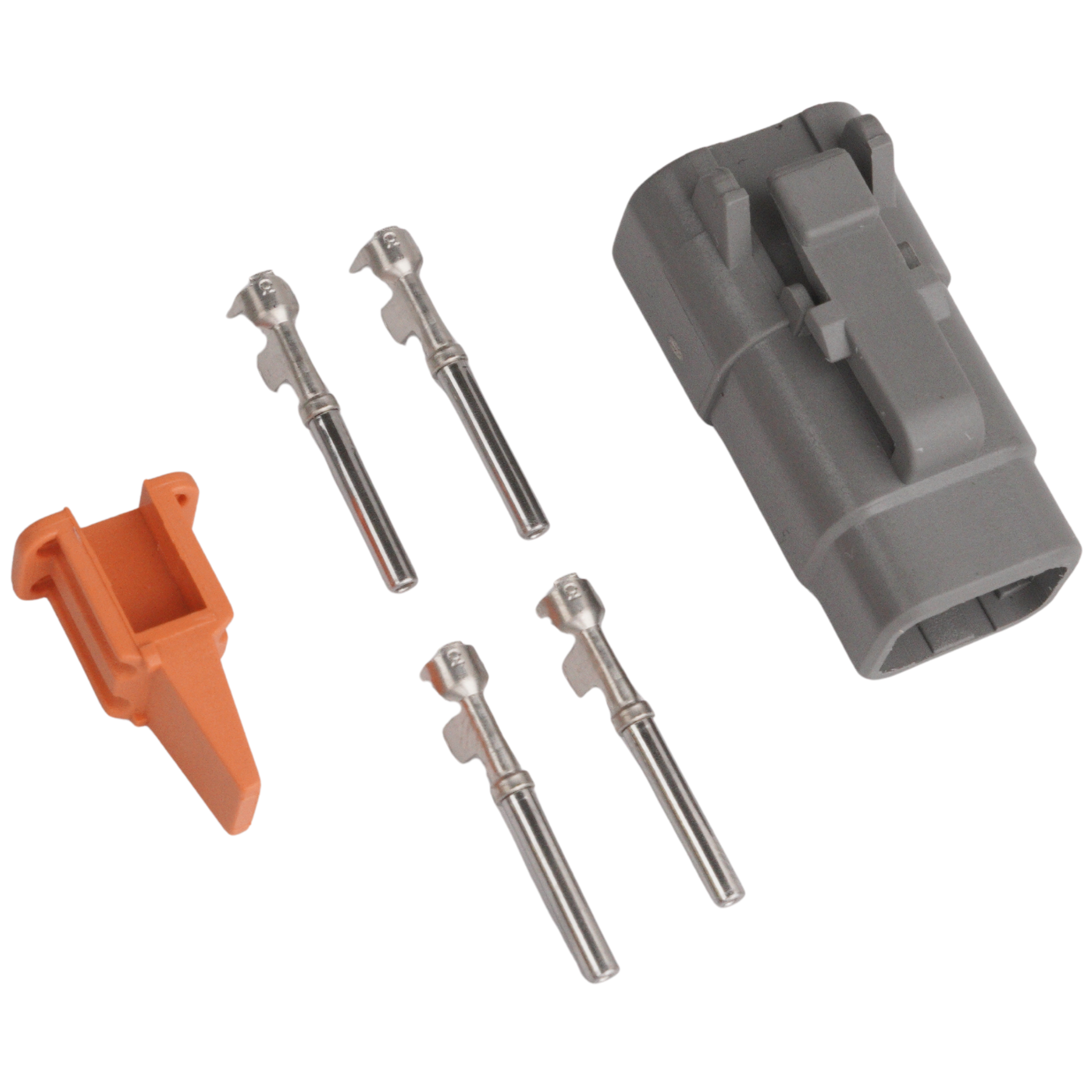 Connector 4-pin DTM series male