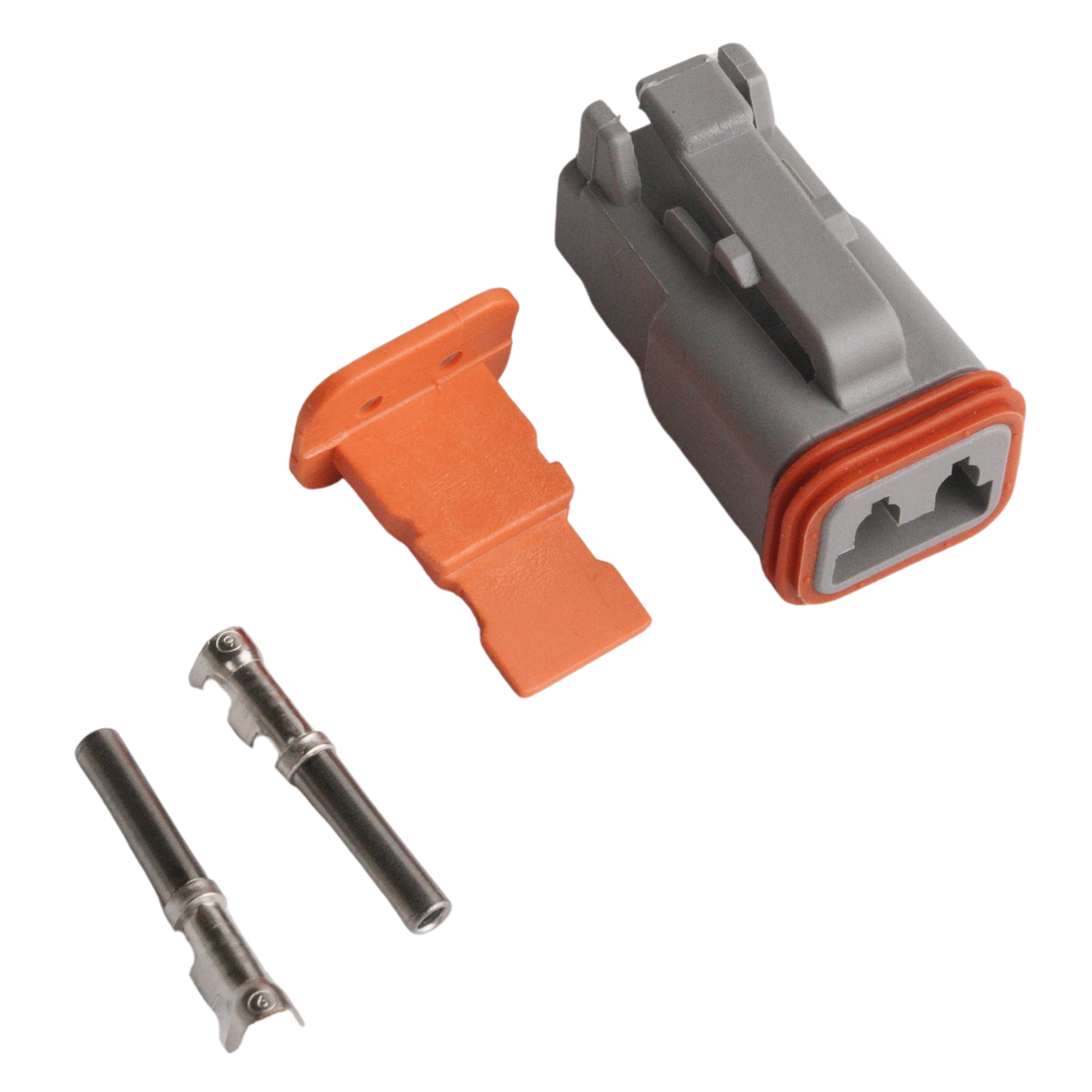 Connector 2-pin DT series male