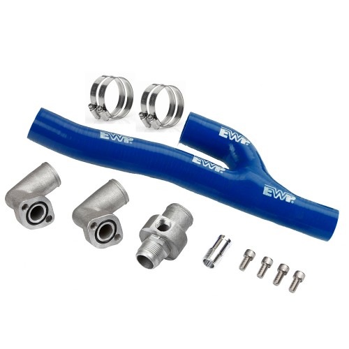 Davies Craig Chevrolet Big Block Water Pump Delete adapter kit (Blue hose)
