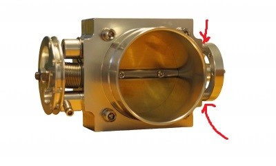 Adapter for 70, 80, 90, 100mm throttle body