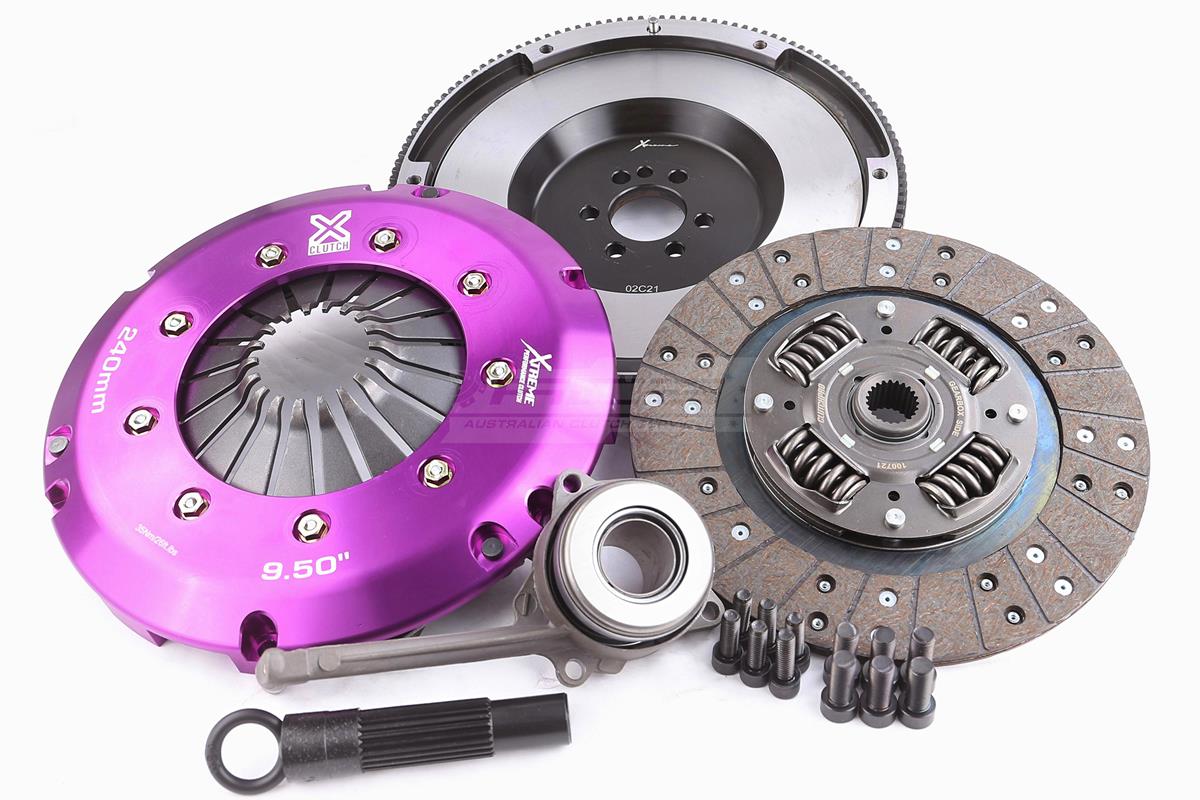 AUDI/Seat/Skoda/VW EA188/EA189/EA113 Clutch Kit - Organic Incl Flywheel & CSC 600Nm Conversion kit Dual-mass to solid flywheel