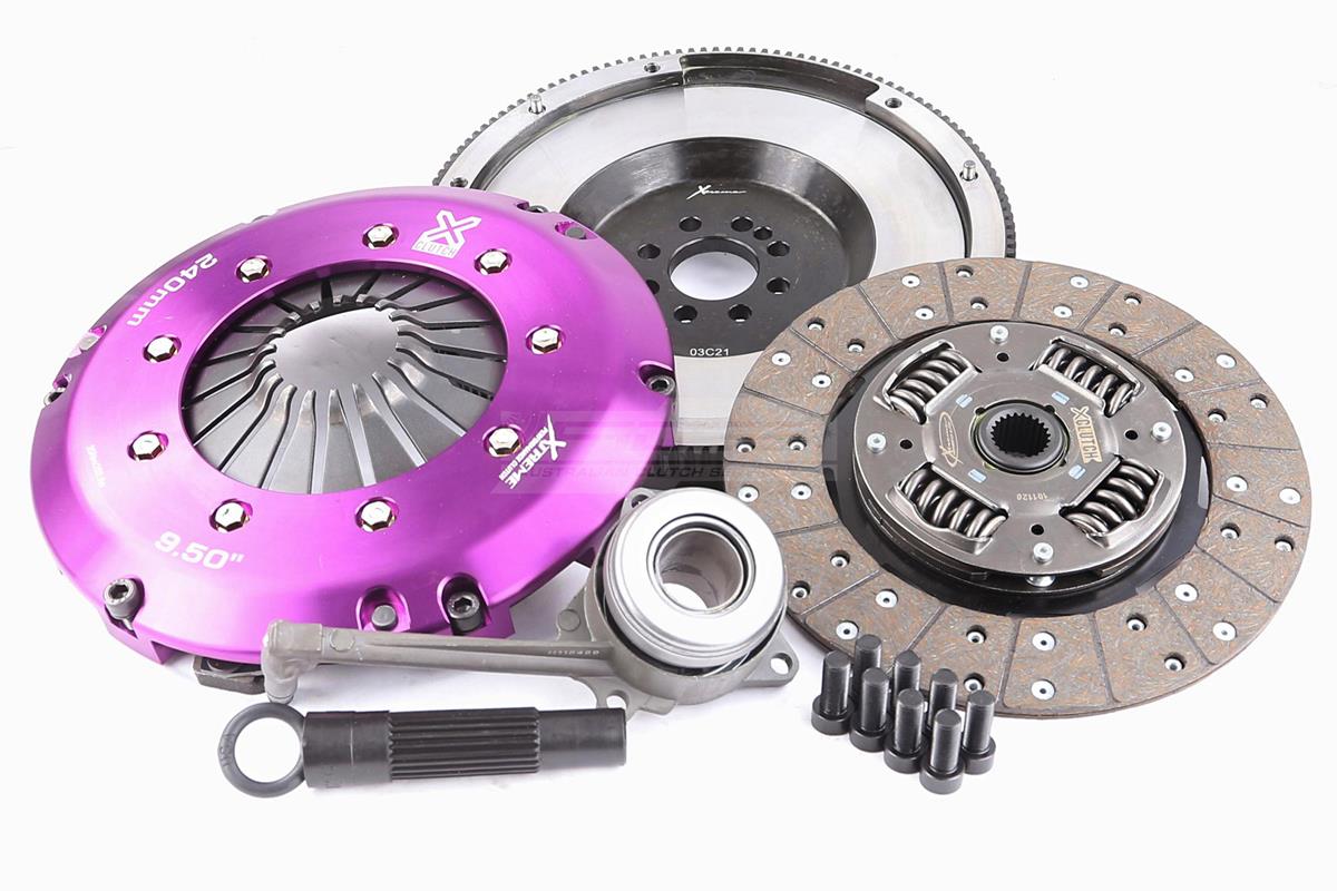 AUDI/Seat/Skoda/VW EA888 Clutch Kit - Organic Incl Flywheel & CSC 600Nm Conversion kit Dual-mass to solid flywheel