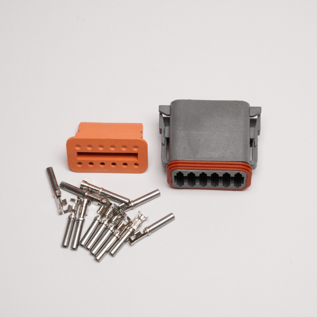 Connector 12-pin DT series male