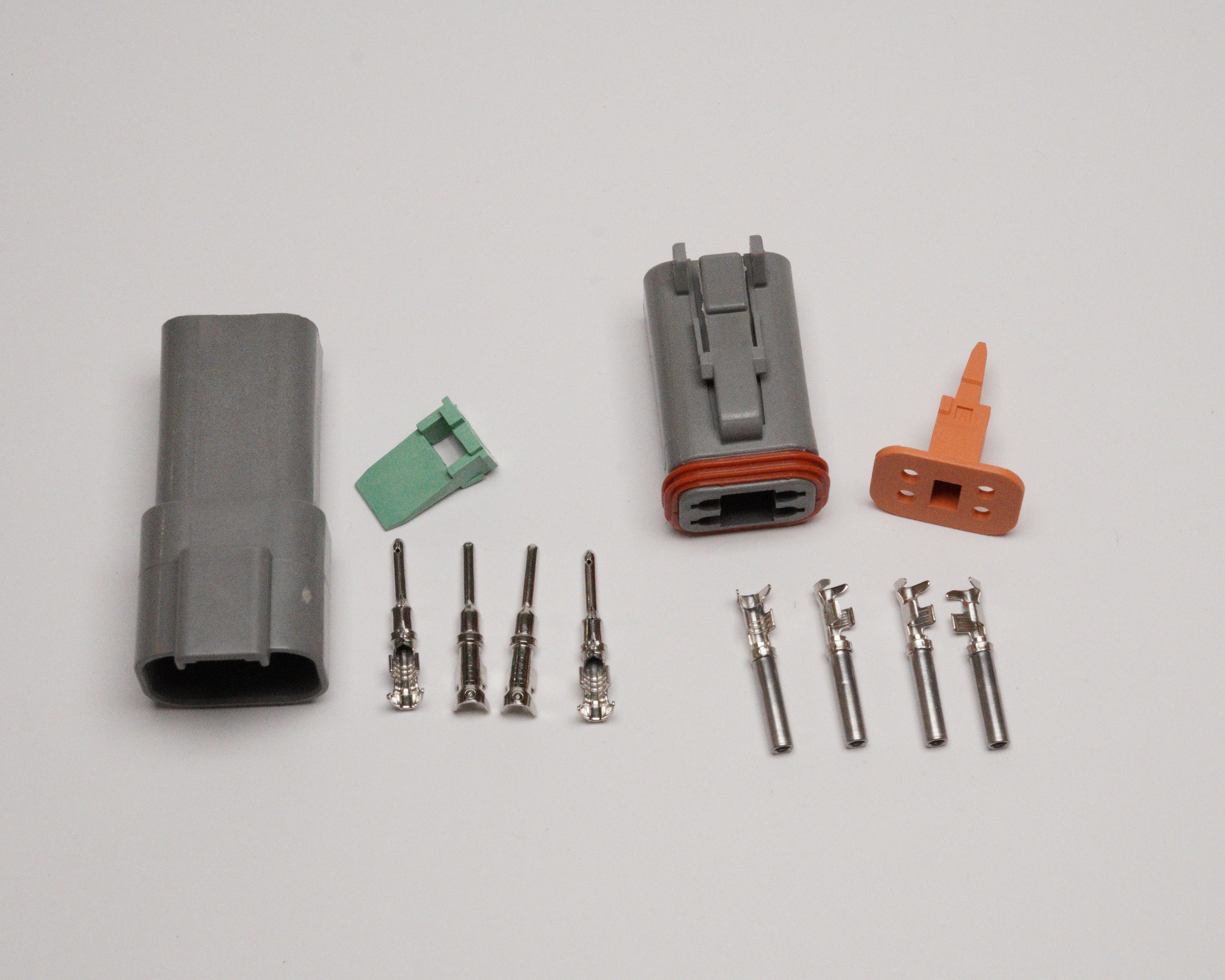 Connector 4-pin DT series male + Female
