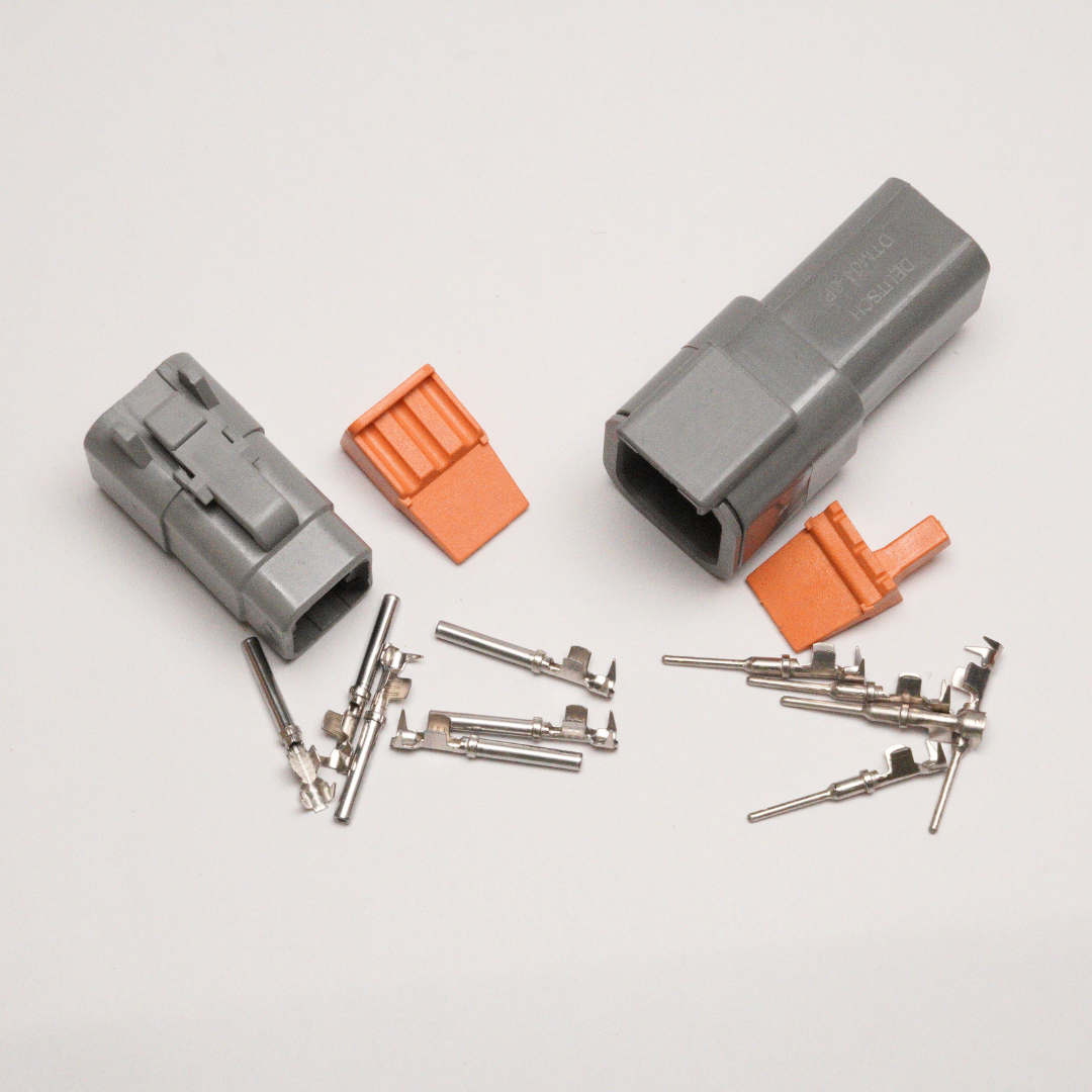 Connector 6-pin DTM series male + Female