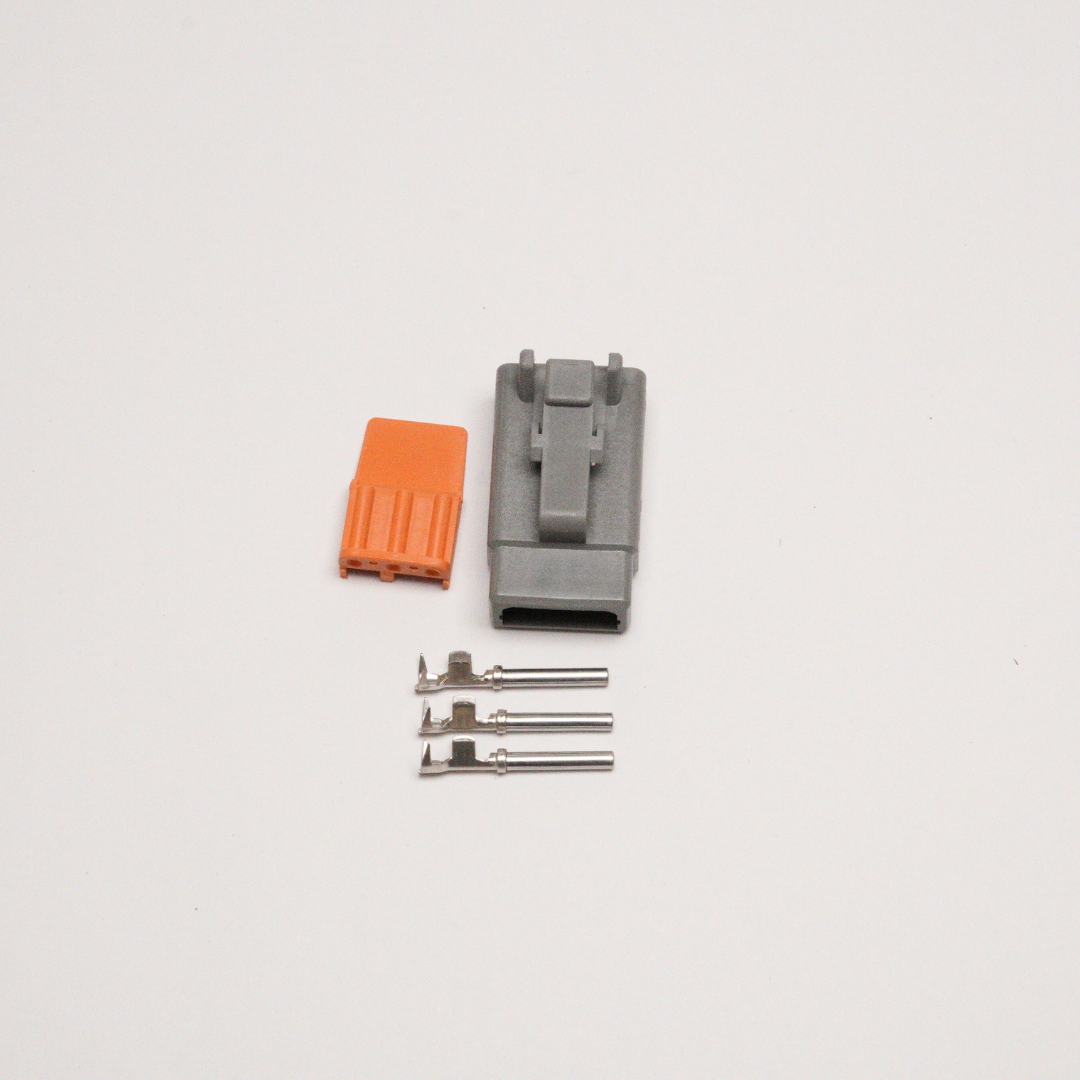 Connector 3-pin DTM series male