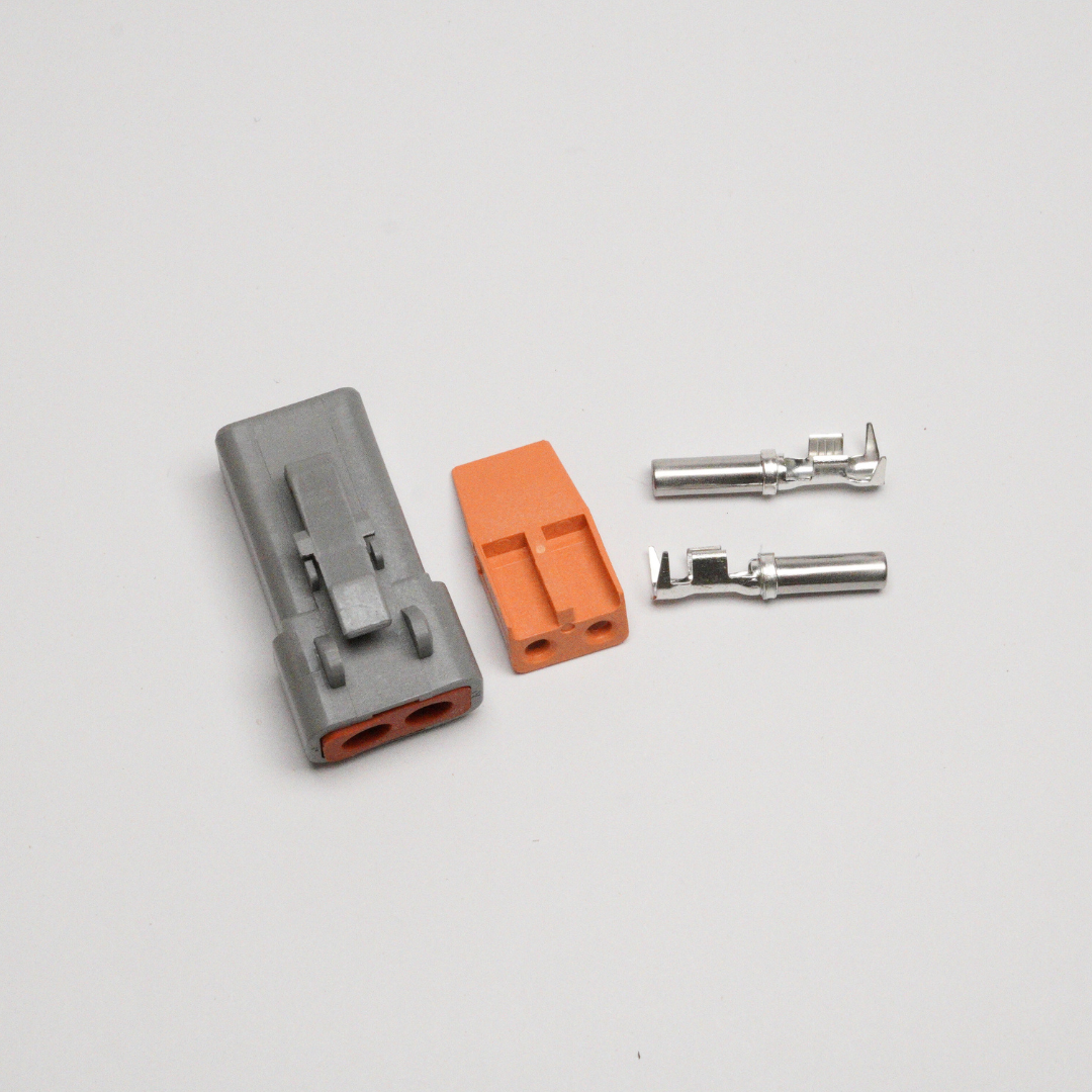 Connector 2-pin DTP series male
