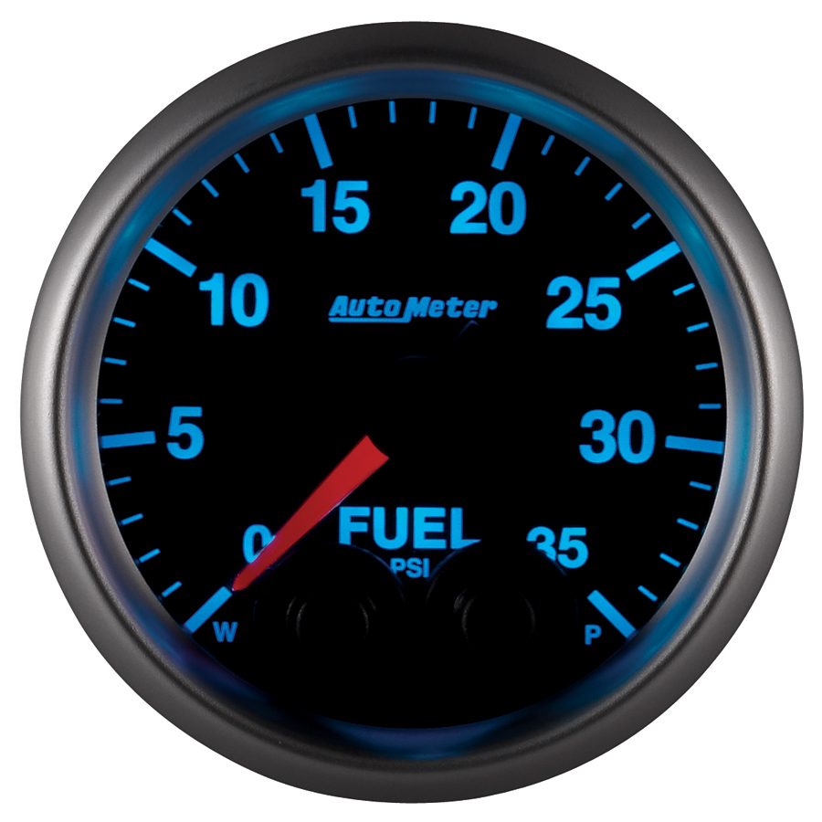 2-1/16" Fuel Pressure, 0-35 Psi, Elite, W/O Pro-Control