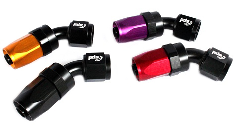 AN6 hose end -45 °
