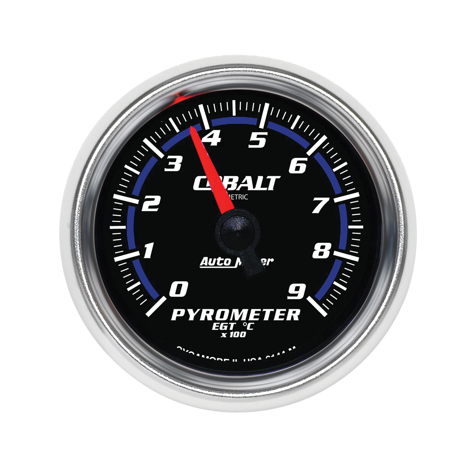 2-1/16" Pyrometer, 0-1600 °F, Cobalt