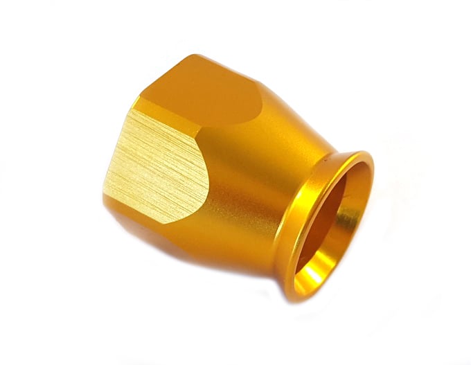 Press sleeve AN12 gold PTFE