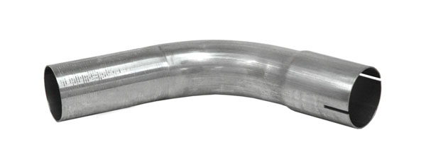 Bent exhaust tube 60° 3,5" Stainless (89mm)