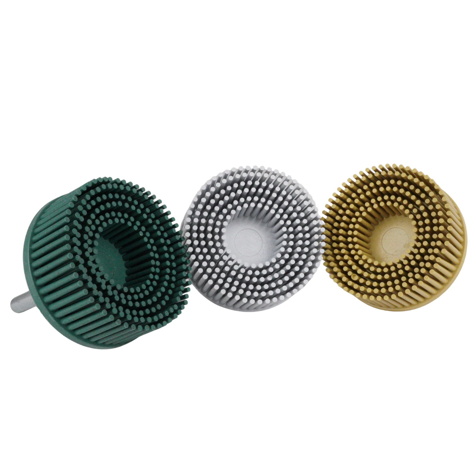 Bristle disc KIT Roloc 50mm P50/80/120