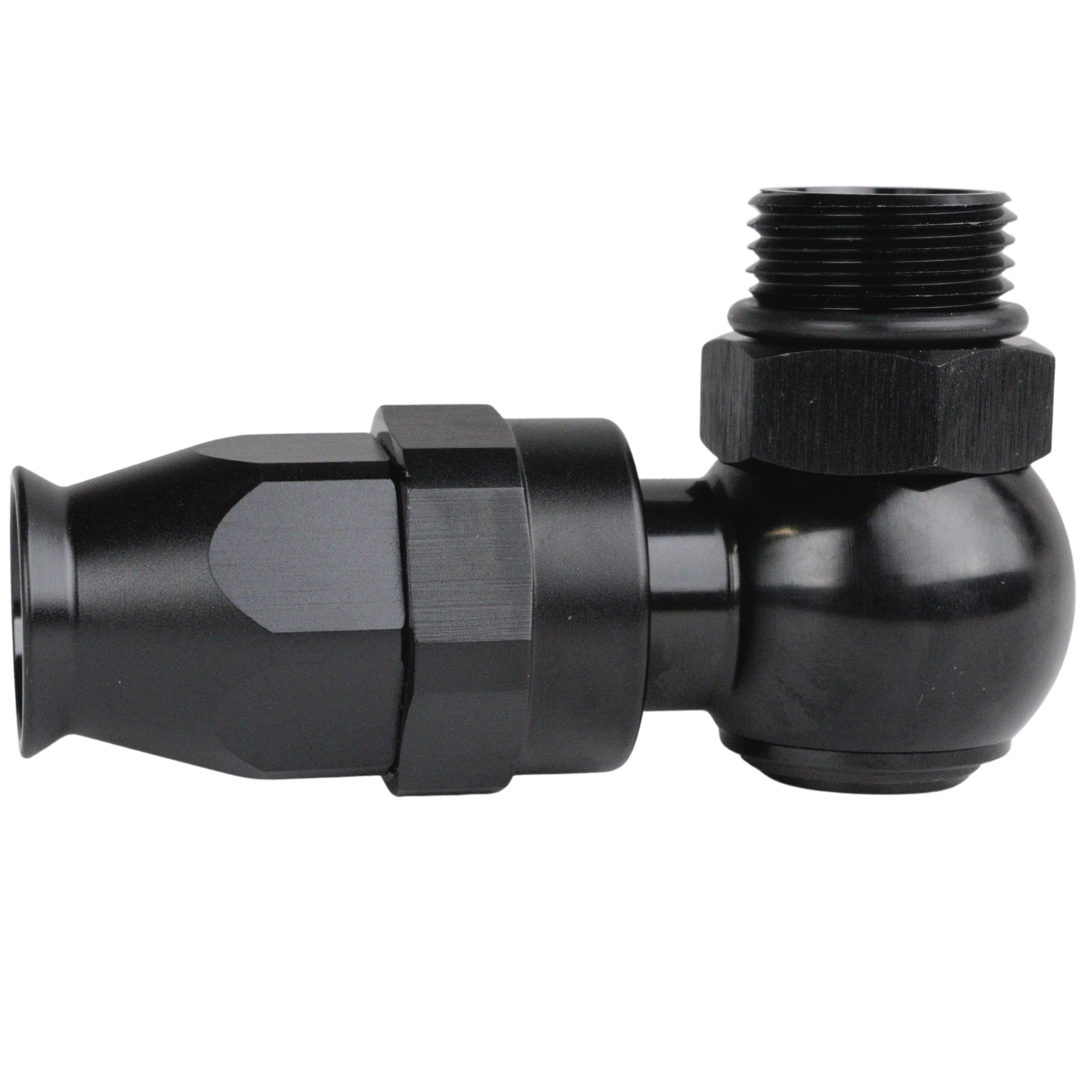 AN16 Banjo 90° short elbow - hose end PTFE