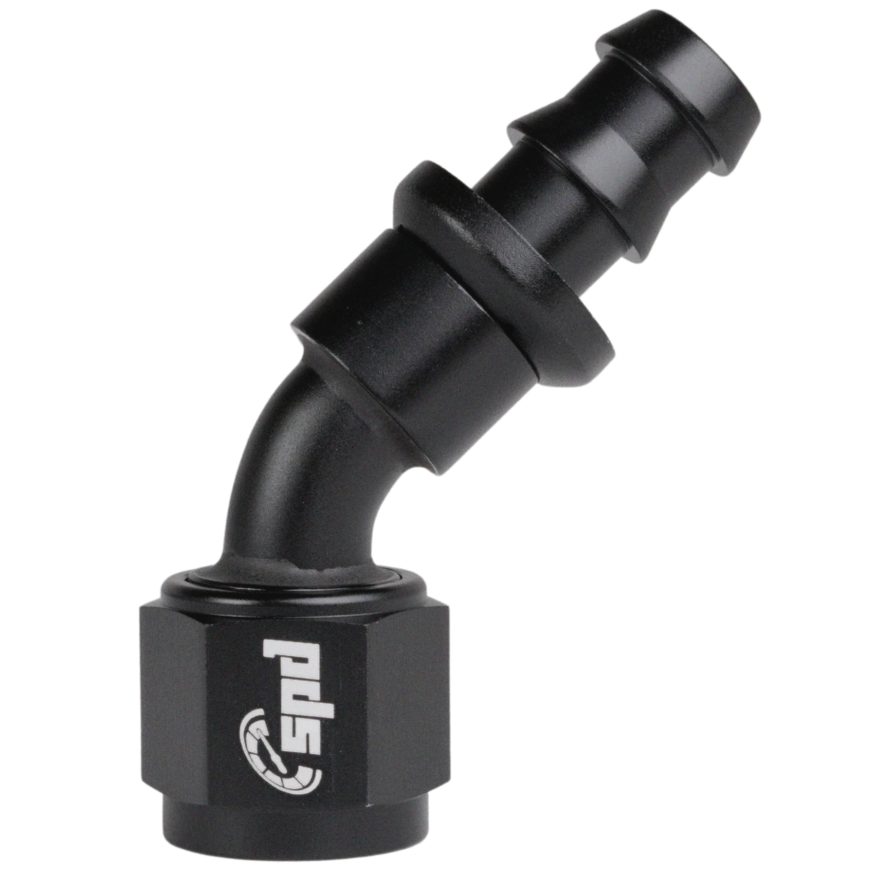 An4 hose end 45 ° Push On