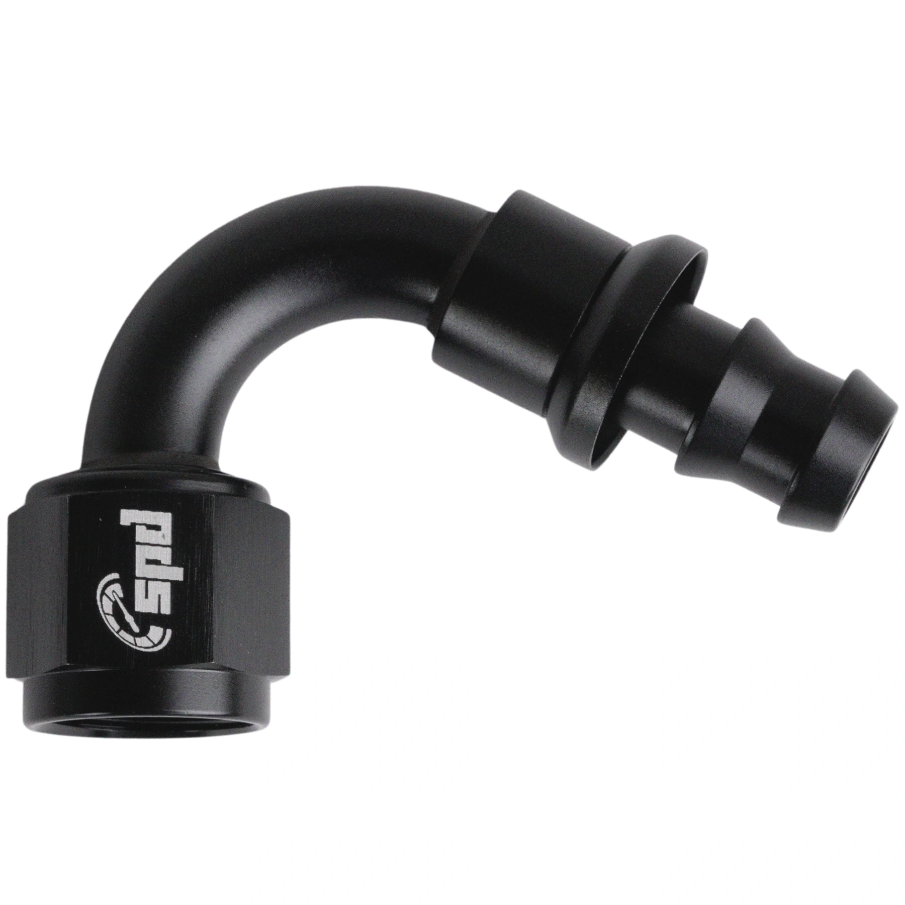An4 hose end 120 ° Push On