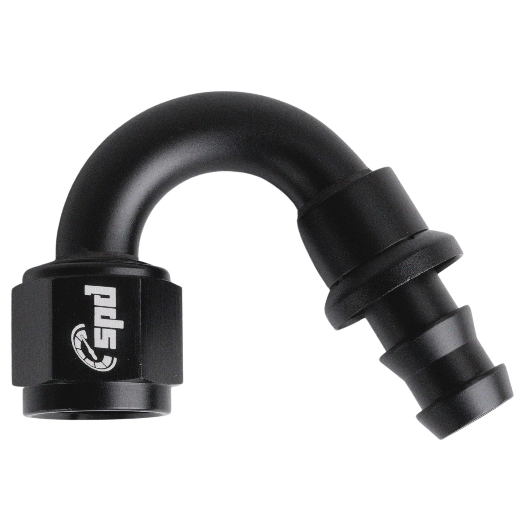 AN10 hose end 150 ° Push On