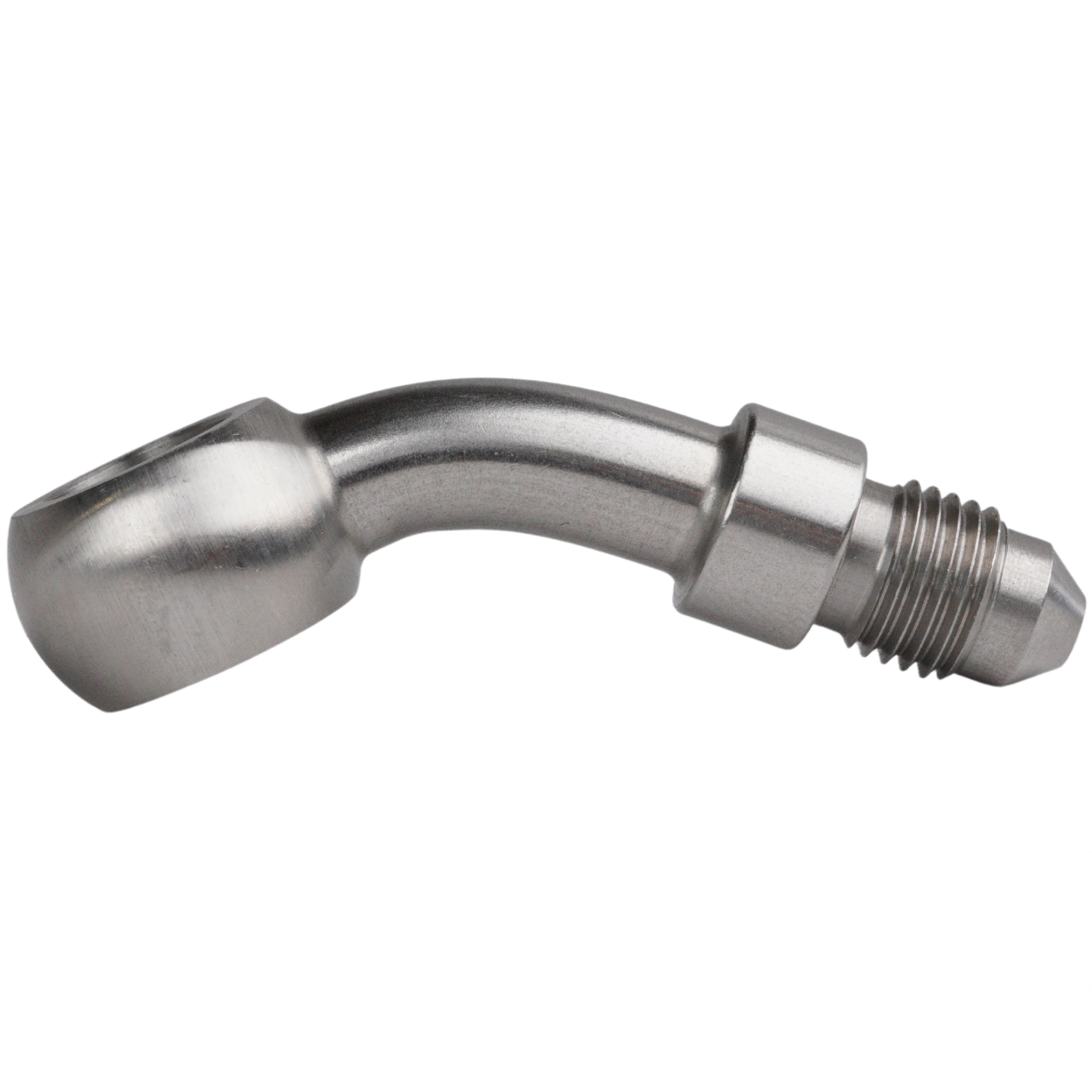 Banjo 45 ° AN3 (10mm) Stainless Steel