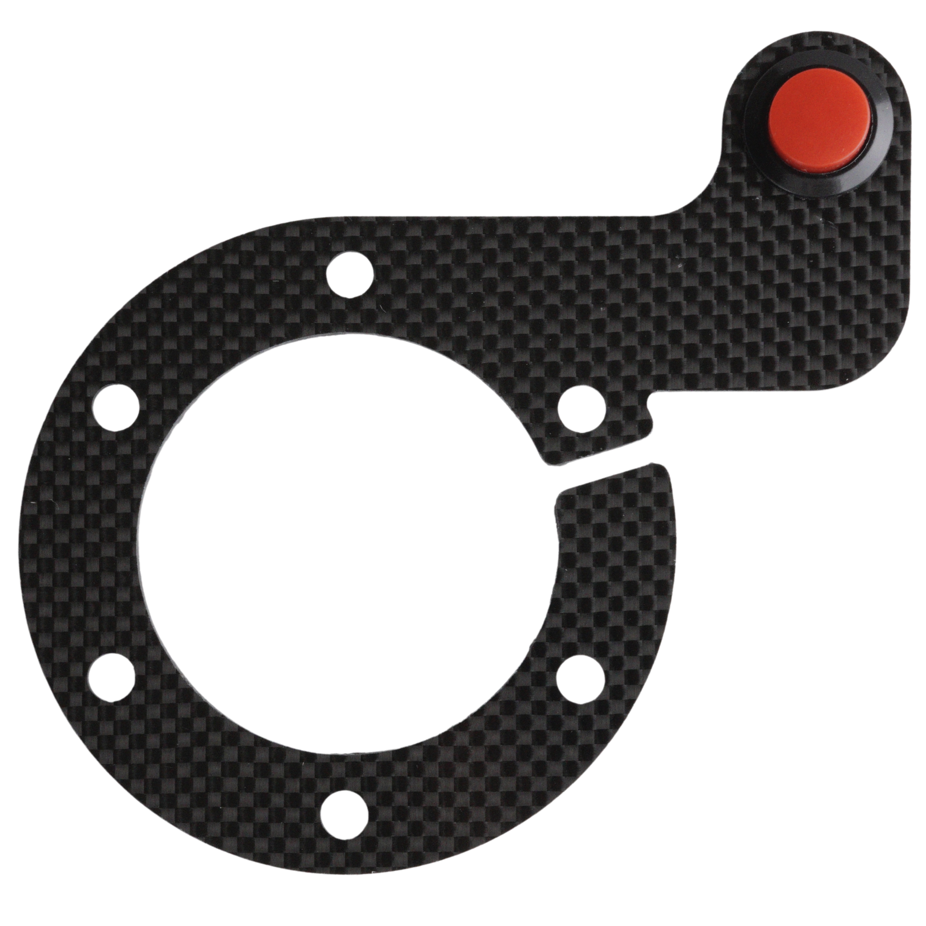 Hurricane Steering Wheel Knob Carbon Fiber 1x