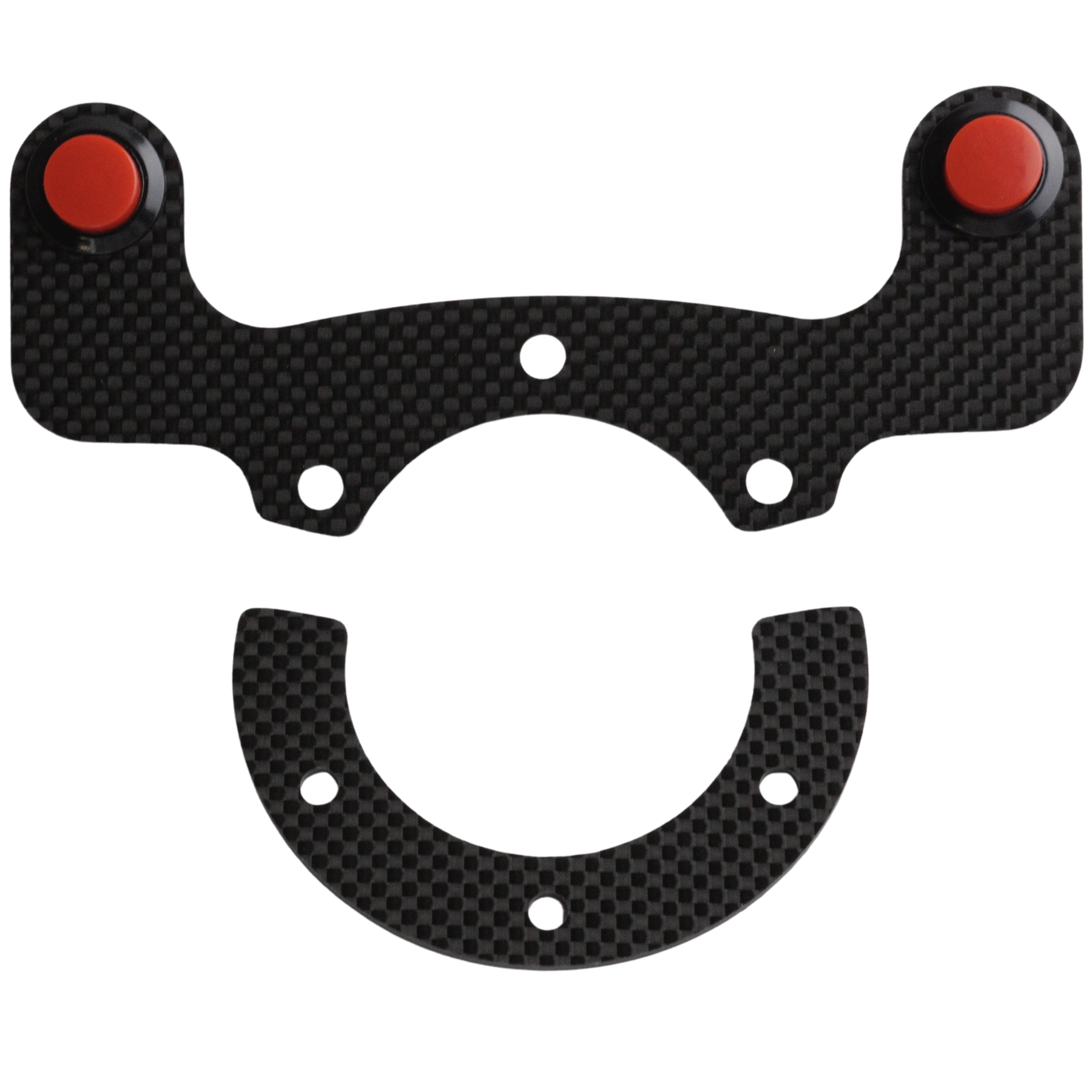 Hurricane Steering Wheel Knob Carbon Fiber 2x