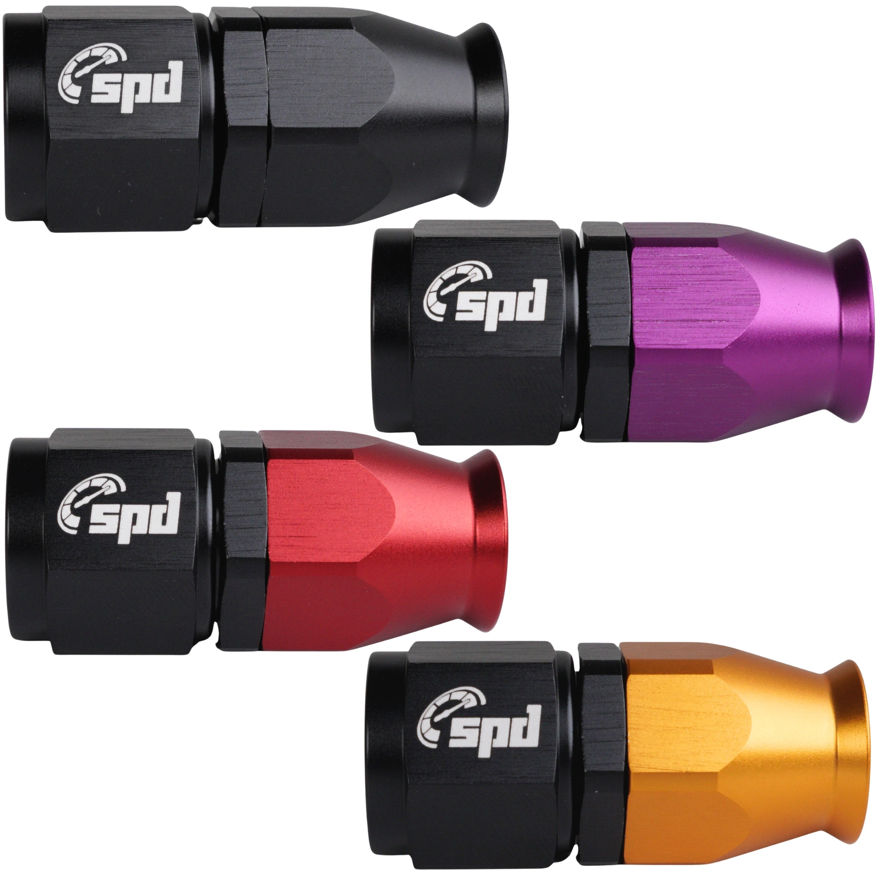 An8 hose end straight PTFE