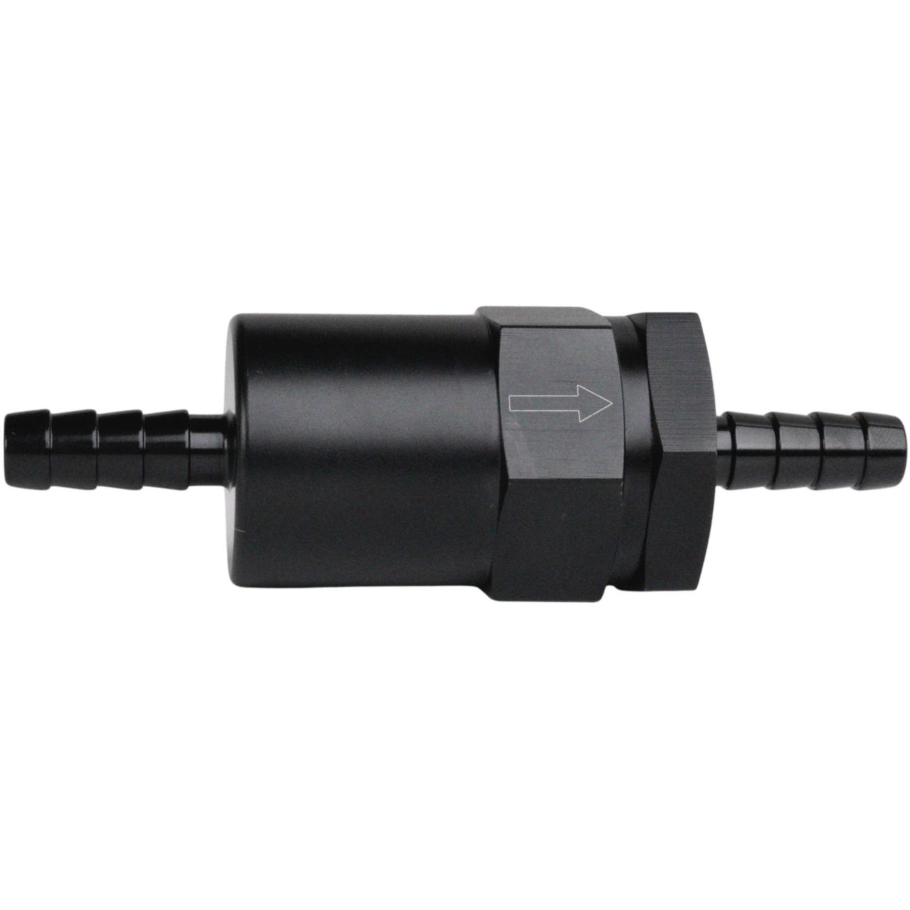 Universal mini fuel filter 9,5mm hose connection 30 micron