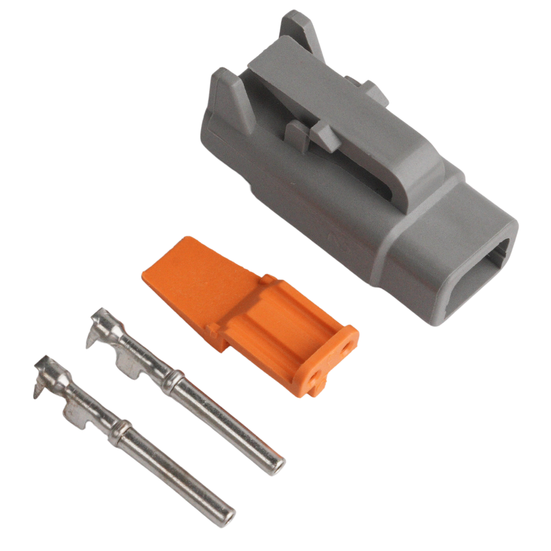 Connector 2pin DTM series male