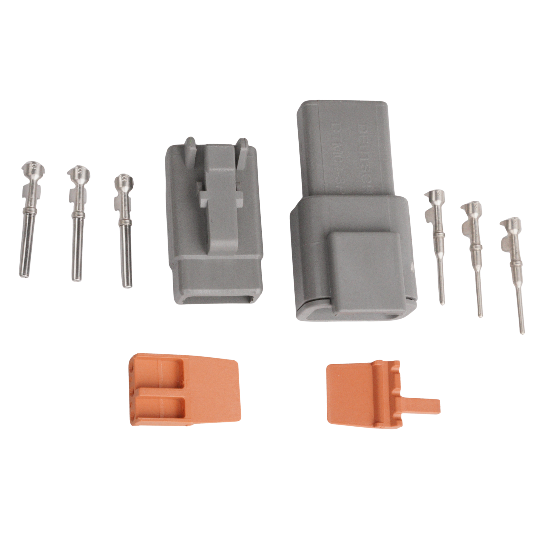 Connector 3-pin DTM series male + Female