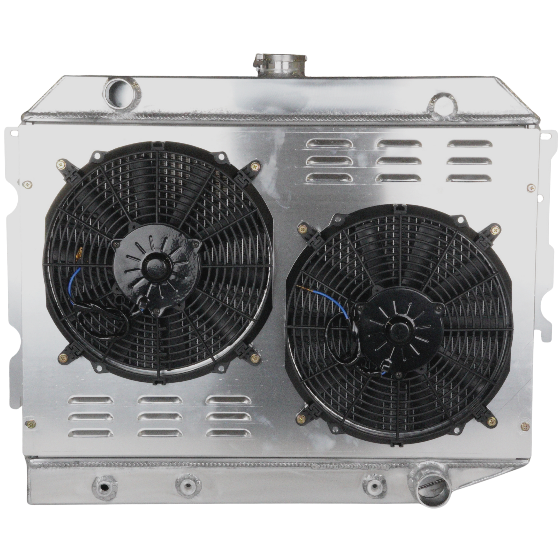 Water Cooler Dodge 4 Rows With Fan Dodge, Plymouth 68-74