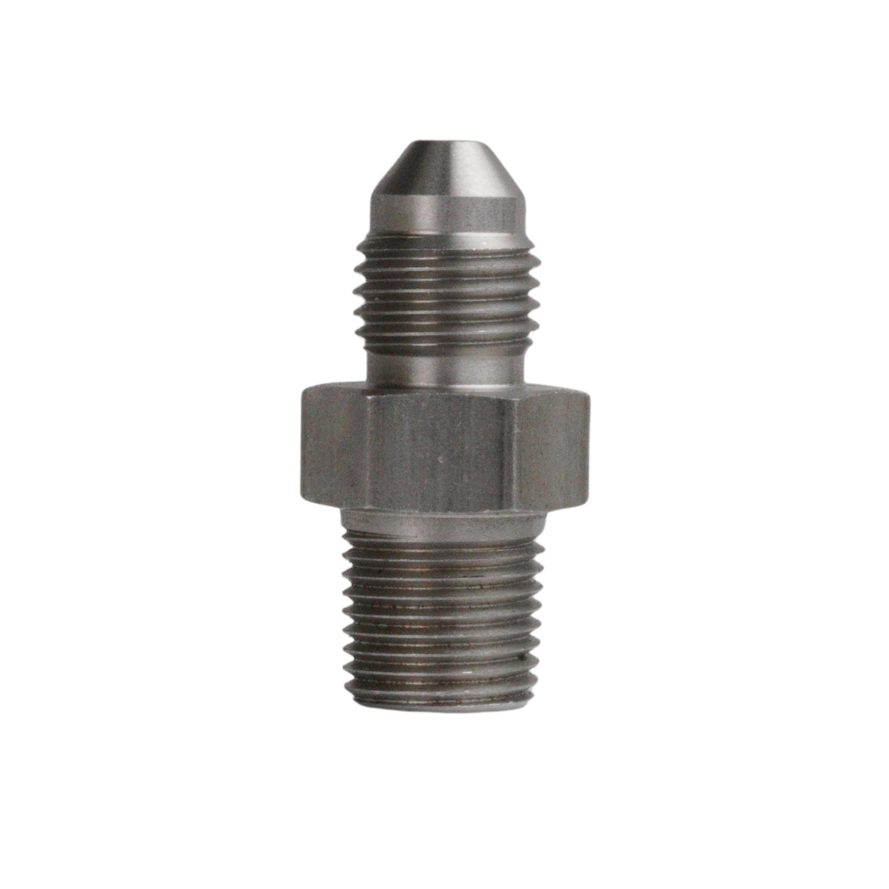 1/8" NPT to AN3 male - Stainless steel