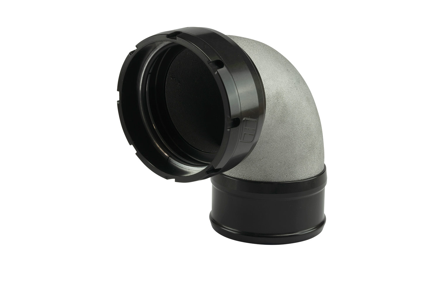 Turbosmart Turbo Adapter Compressor Outlet 3.00" to 90 Elbow Hose Barb 3.00"