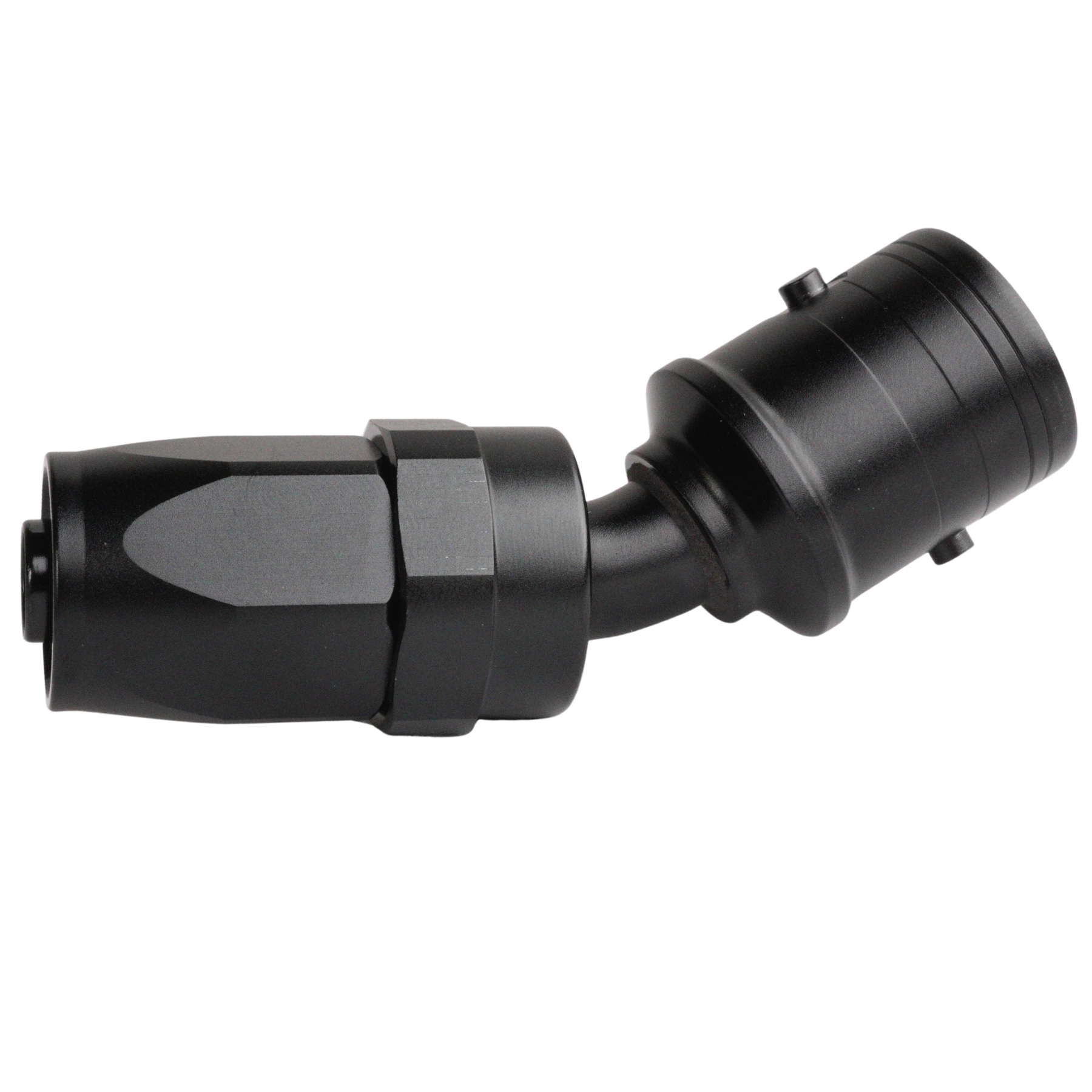 AN12 30° Quick-Connect hose end