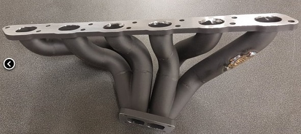 Exhaust manifold Volvo 740/940 6cyl Straight mount stainless steel