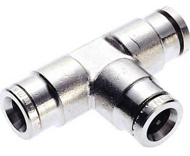 Pneumatic fitting T-connection (6mm hose)