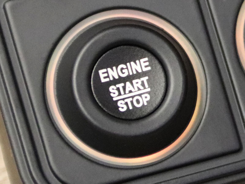 Engine start, icon CAN keypad