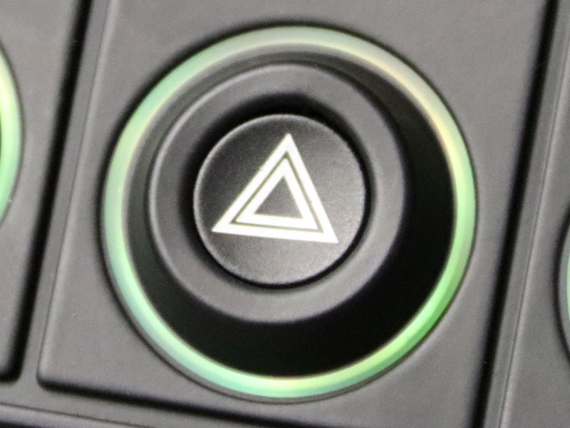 Warning, icon CAN keypad